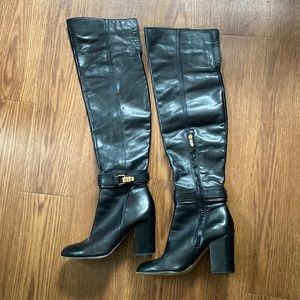 Sam Edelman Fae Over-The-Knee Leather Boots